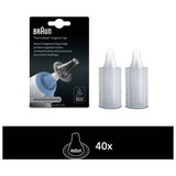 Braun LF40 hygiene caps for ThermoScan ear thermometer - British product
