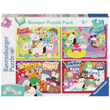 Squishmallows puzzle set 4 seasonal scenes 400 pieces, imported from the UK