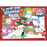 Squishmallows puzzle set 4 seasonal scenes 400 pieces, imported from the UK