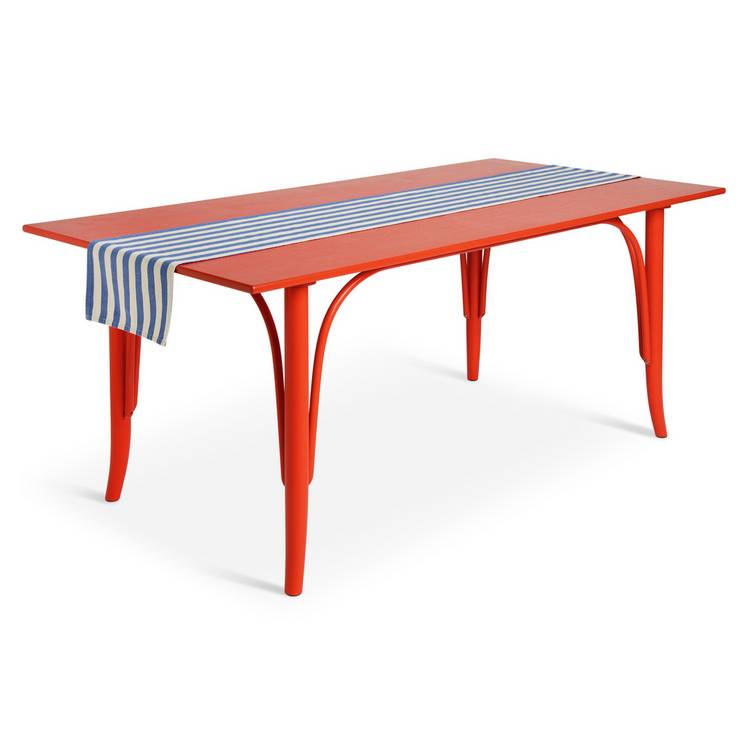 Habitat Maubec stripe cotton runner blue - British product