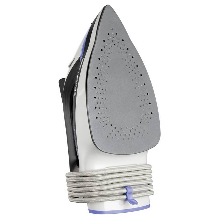 Russell Hobbs Easy Store Pro steam iron with wrap clip storage - British product