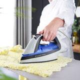 Russell Hobbs Easy Store Pro steam iron with wrap clip storage - British product