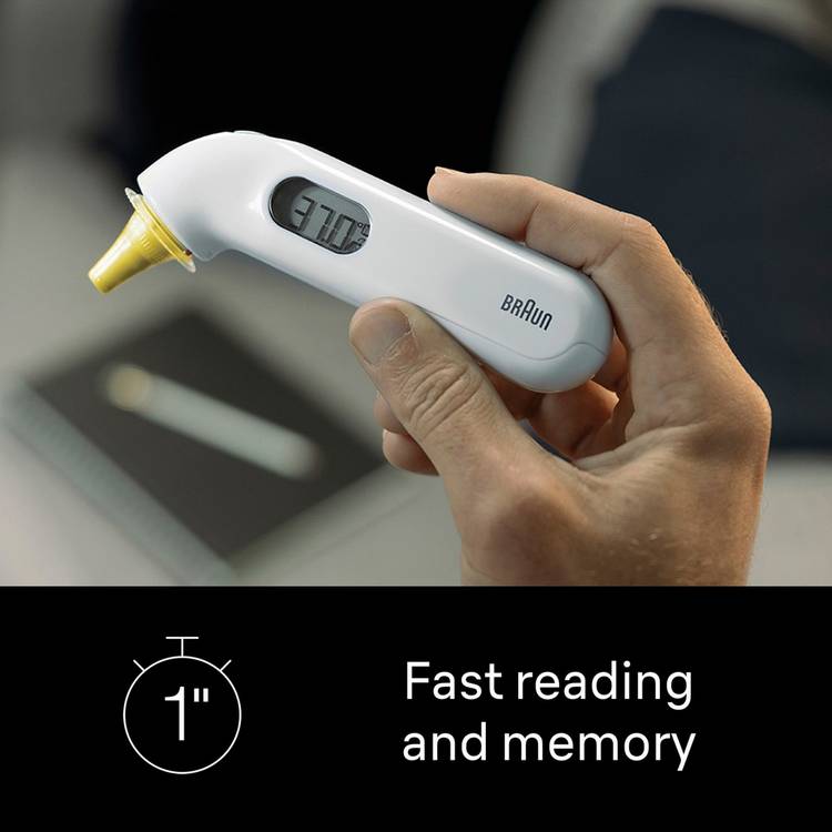 Braun ThermoScan 3 ear thermometer - British product