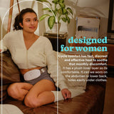 Homedics Cycle Comfort femcare belt with heat and vibration, UK version
