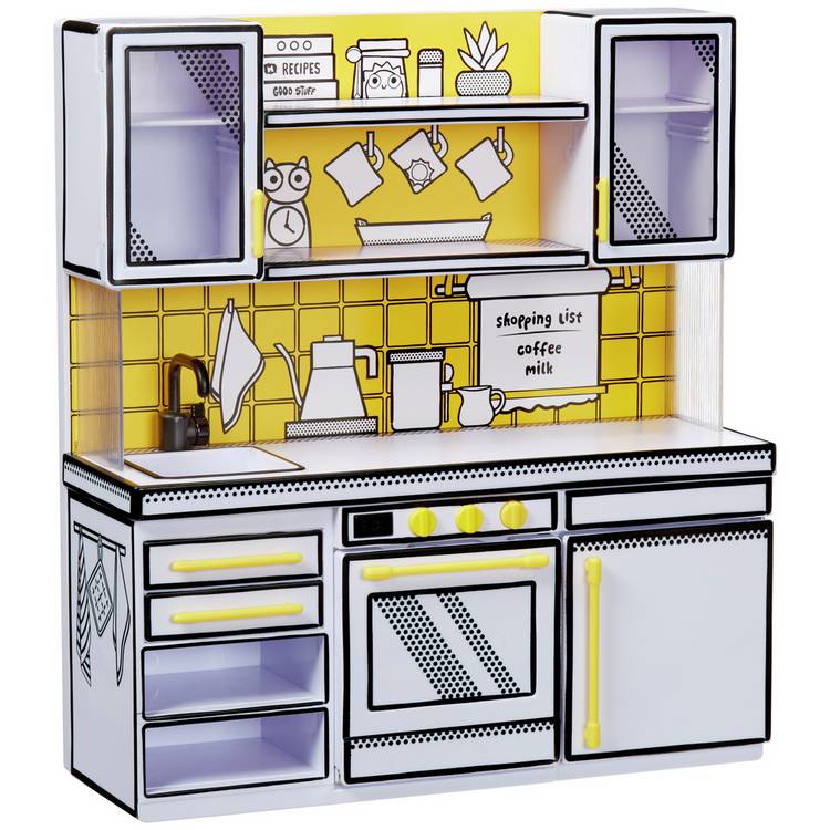 MGA Miniverse mini kitchen playset for kids - British product
