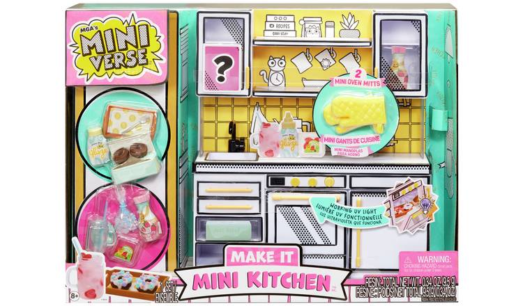 MGA Miniverse mini kitchen playset for kids - British product