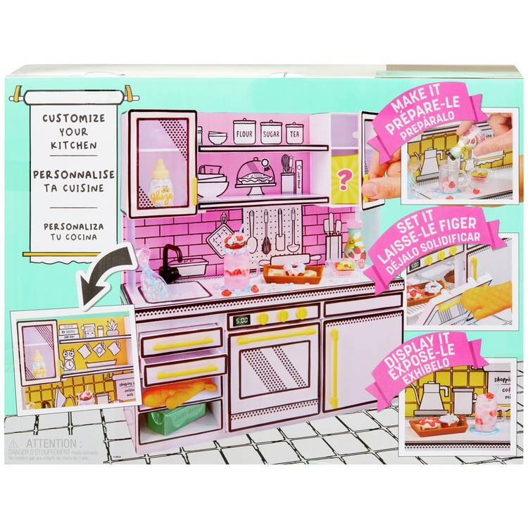 MGA Miniverse mini kitchen playset for kids - British product