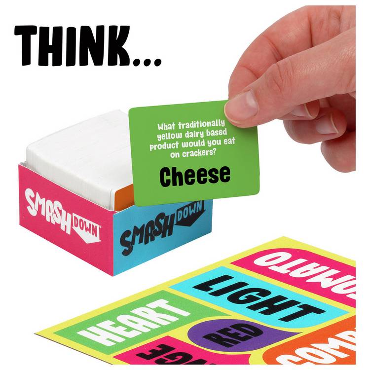 Idea Smash Down board game family trivia fun - British product