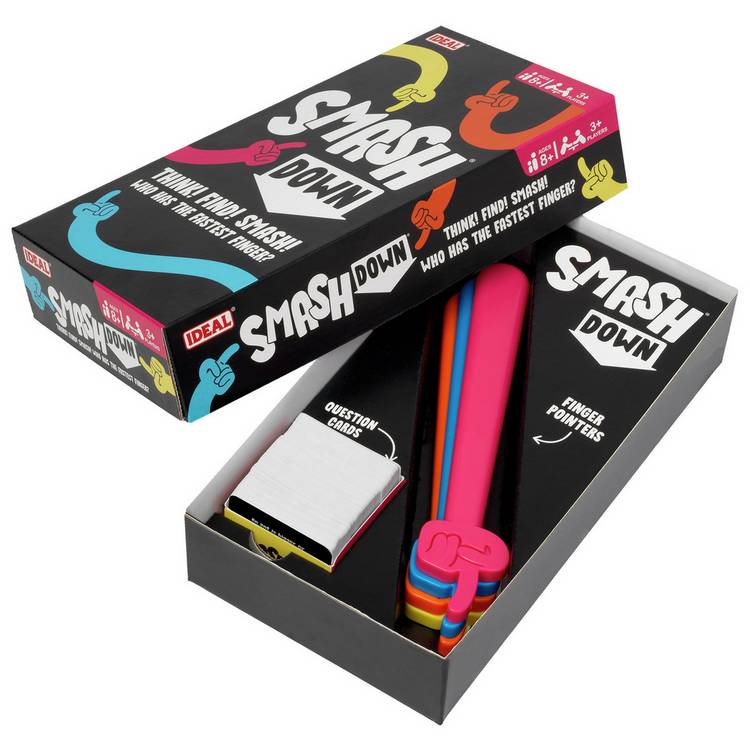 Idea Smash Down board game family trivia fun - British product