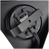 Camber Lighting Vox steel LED cabinet light Black - British product