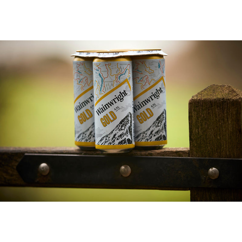 Wainwright Golden Ale beer cans 4 x 500ml (British brand)