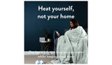 Argos Slumberdown Elegantly Warm Luxury Heated Throw - Pistachio 130 x 160cm- Buy online at McGrocer