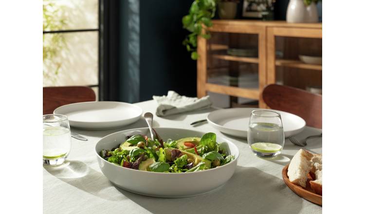 Habitat large white porcelain serving bowl 30cm, UK version