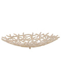 Libra Interiors beige stonewash starfish shallow bowl (British brand)