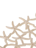 Libra Interiors beige stonewash starfish shallow bowl (British brand)