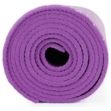 Opti PVC yoga mat 6mm purple, imported from the UK