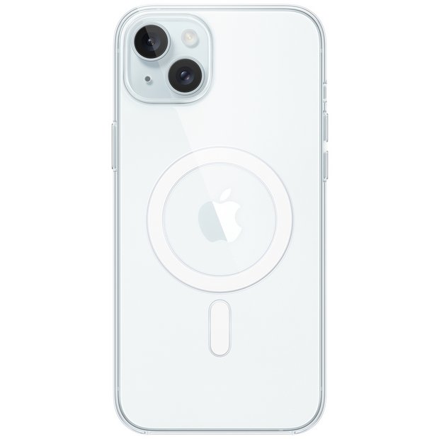 Apple MagSafe clear case for iPhone 15 Plus, imported from the UK