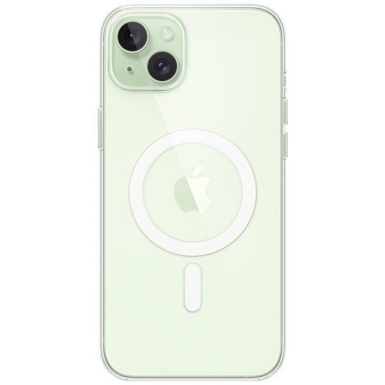 Apple MagSafe clear case for iPhone 15 Plus, imported from the UK