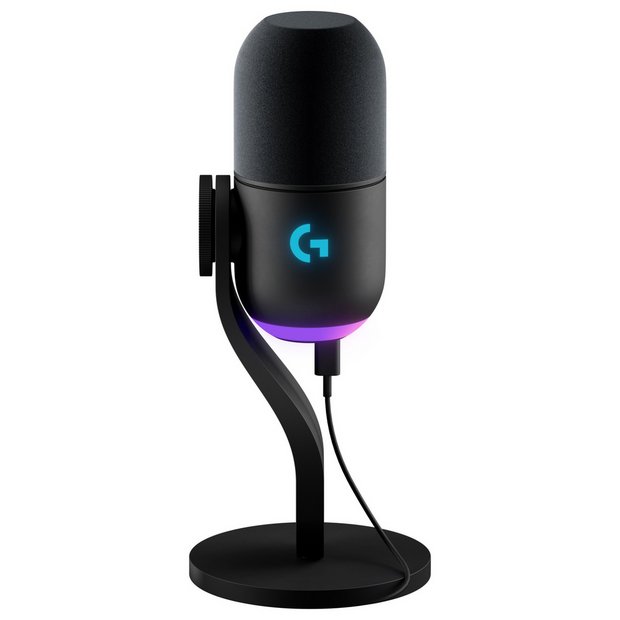 Logitech G Yeti GX USB dynamic RGB streaming microphone (British brand)