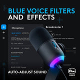 Logitech G Yeti GX USB dynamic RGB streaming microphone (British brand)