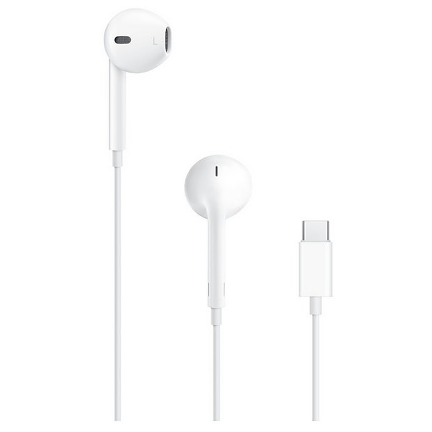 Apple Earpods USB-C in-ear headphones white, UK version