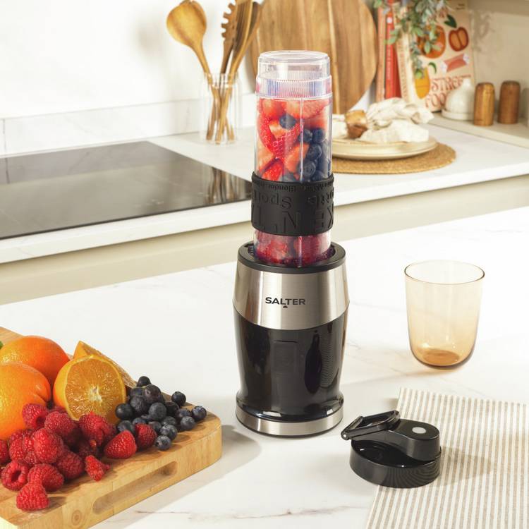 Salter 2-in-1 blender and food processor with sports bottle, UK version
