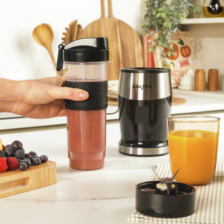 Salter 2-in-1 blender and food processor with sports bottle, UK version