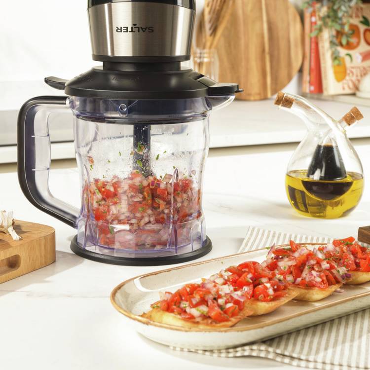 Salter 2-in-1 blender and food processor with sports bottle, UK version