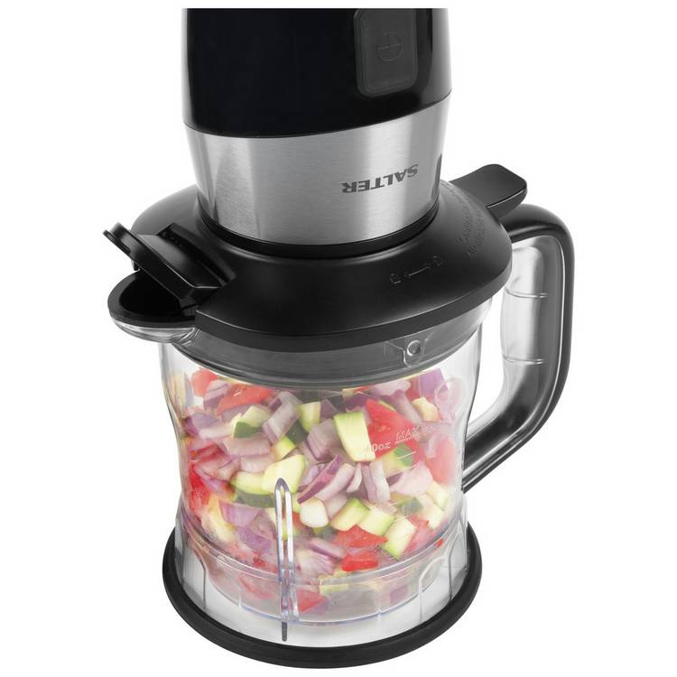 Salter 2-in-1 blender and food processor with sports bottle, UK version