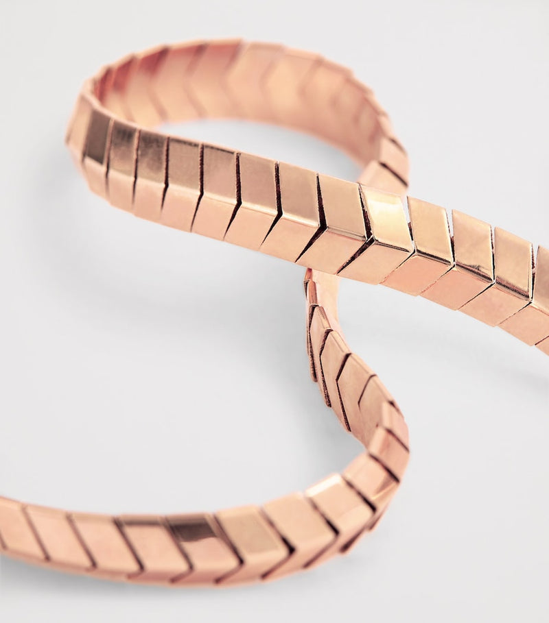Jacquie Aiche Fishtail Bracelet 14K rose gold - British product