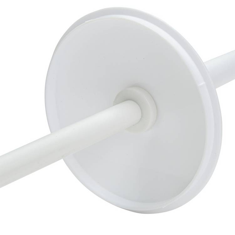 Home Essentials white plastic toilet brush, imported from the UK