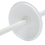 Home Essentials white plastic toilet brush, imported from the UK