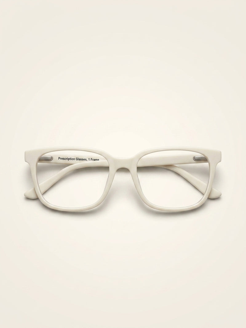 Prada PR 17ZV acetate square optical glasses, imported from the UK