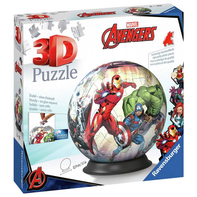 Avengers 3D puzzle 72 pieces (British brand)