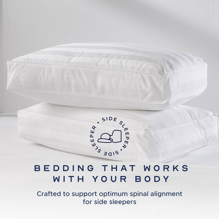Snuggledown Side Sleeper Pillow 2 Pack, UK version