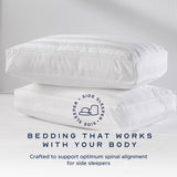 Snuggledown Side Sleeper Pillow 2 Pack, UK version