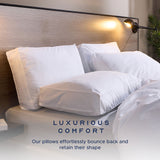 Snuggledown Side Sleeper Pillow 2 Pack, UK version