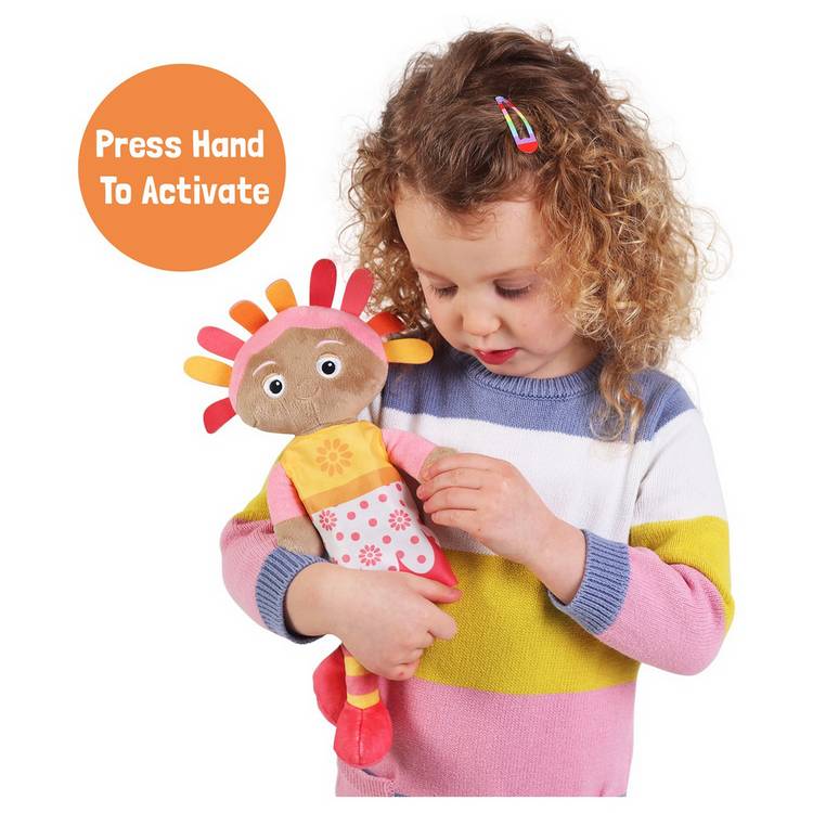 In The Night Garden Upsy Daisy interactive soft toy 30cm, imported from the UK