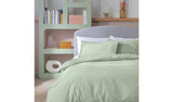 Habitat sage green bedding set single, imported from the UK