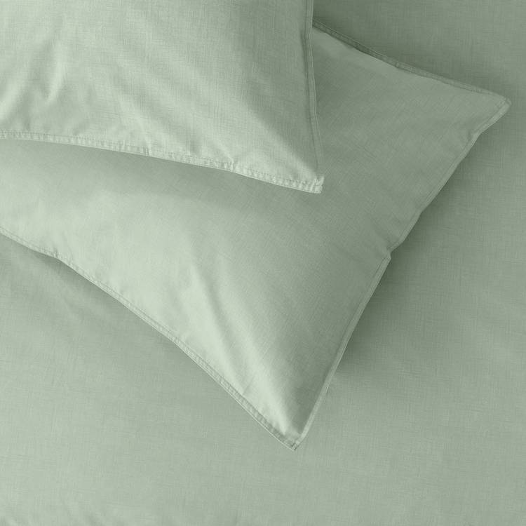 Habitat sage green bedding set single, imported from the UK