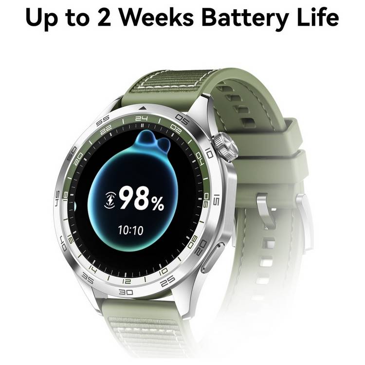 HUAWEI smartwatch green woven strap 46mm, UK version
