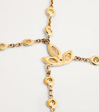 Jacquie Aiche yellow gold diamond finger bracelet, UK version