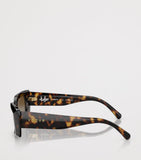 Vogue acetate pillow sunglasses tortoiseshell, imported from the UK