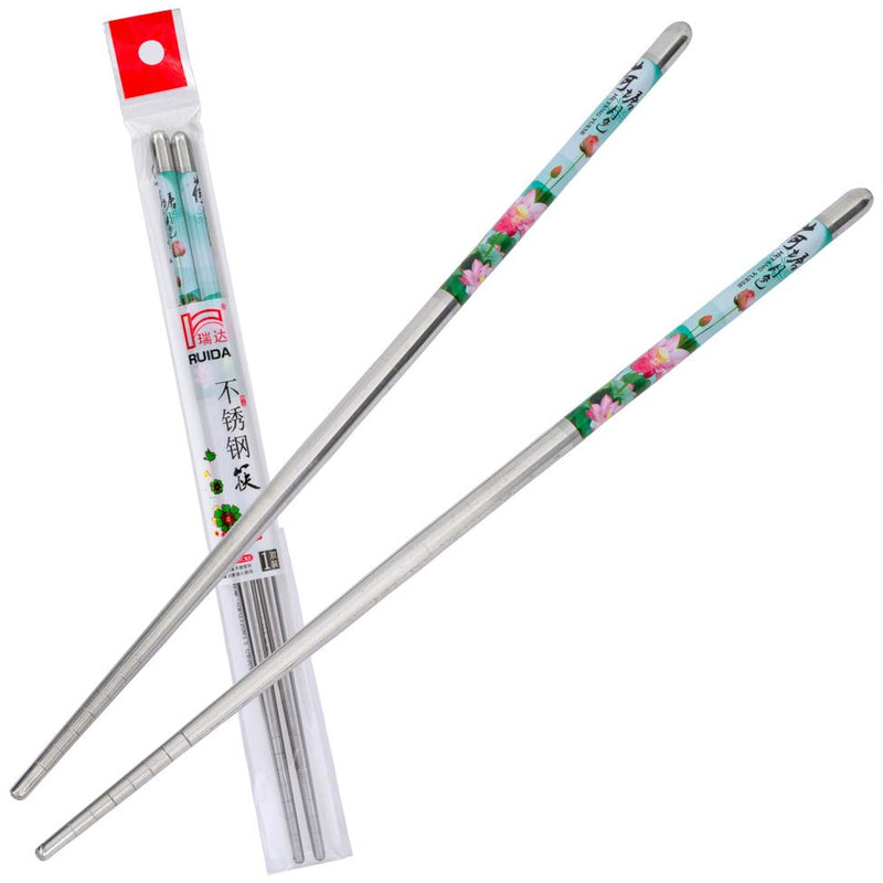 Ruida stainless steel chopsticks random design (British brand)