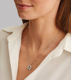 Boodles Raindance large cluster pendant with diamonds - British product