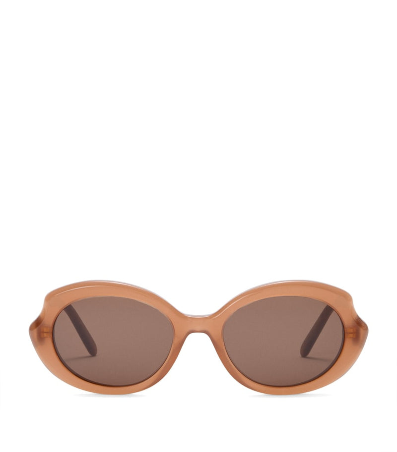 LOEWE mini oval slim sunglasses, UK version