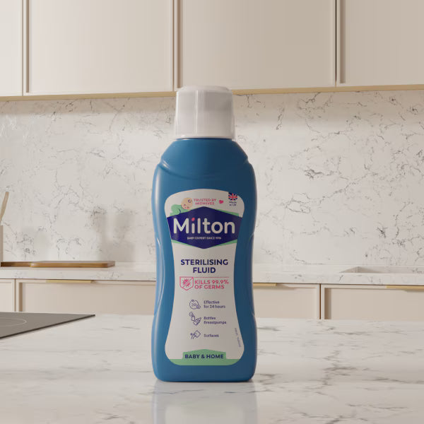 Milton Sterilising Fluid 500ml solution, imported from the UK