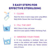 Milton Sterilising Fluid 500ml solution, imported from the UK