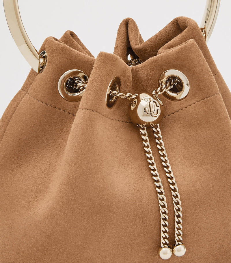Jimmy Choo leather Bon Bon top-handle bag, imported from the UK
