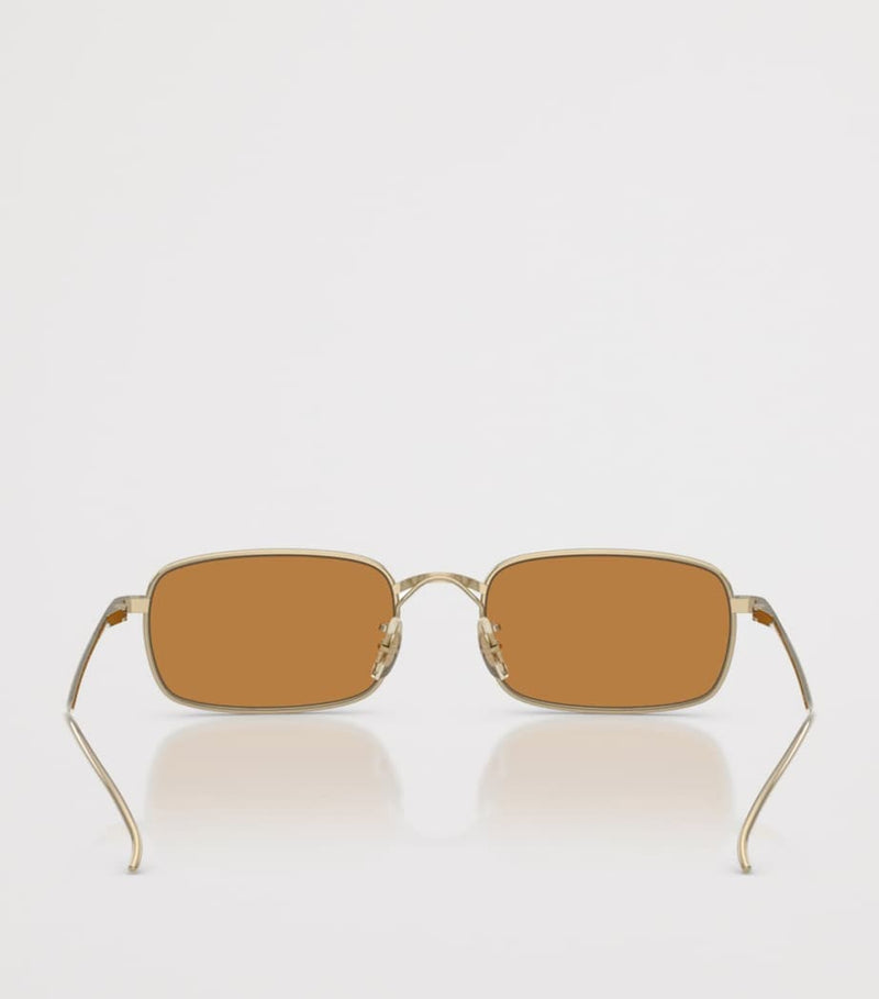 Oliver Peoples TK-14 titanium sunglasses (British brand)